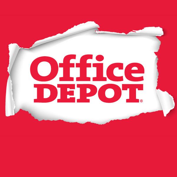 Office Depot logo reveal