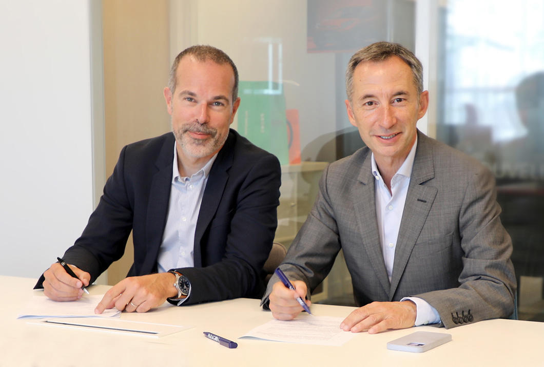Signing of agreement