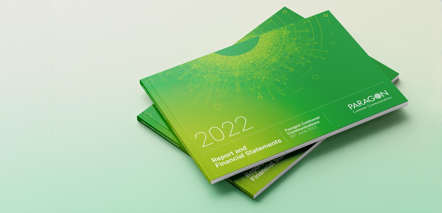 Paragon Customer Communications Annual Report cover