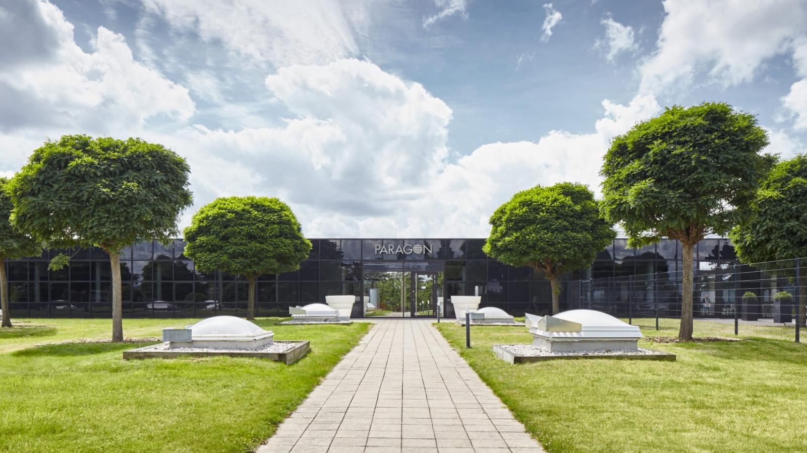 Paragon building exterior Korschenbroich, Germany